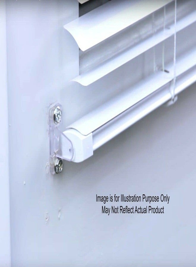N C MORIN Blind Hold Down Brackets Clear Plastic (12) - Image 3